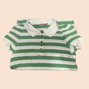 ⭐️Juicy Couture Y2K Green and white Collar shirt ⭐️